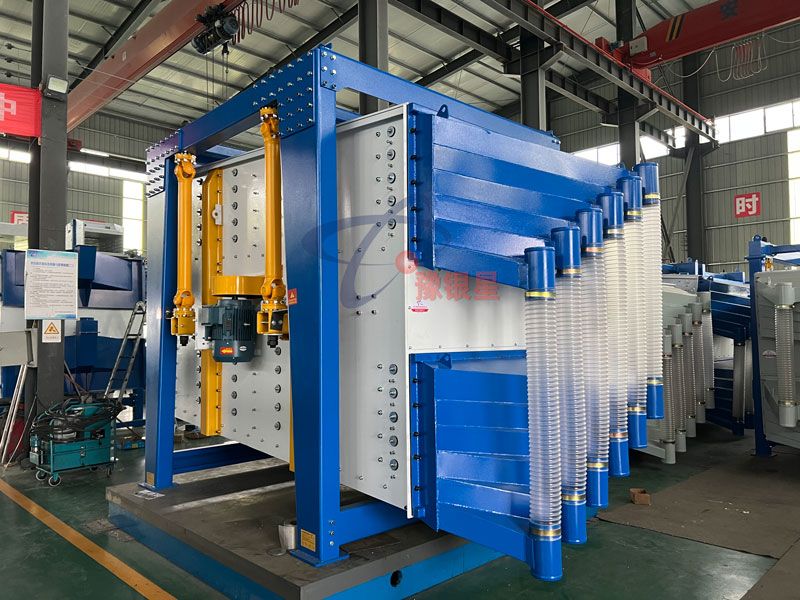 1臺抵多臺！銀星方形搖擺篩助建材企業(yè)產能大幅躍升