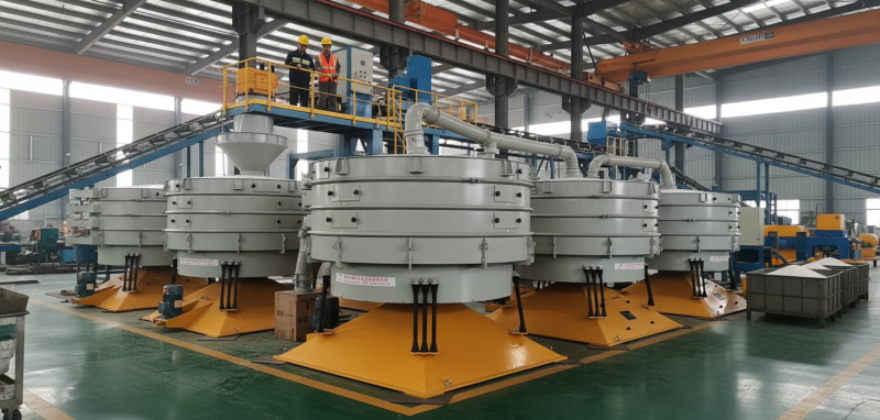 PVC粉末又“抱團”停機？銀星圓形搖擺篩一招破解，效率提升超60%